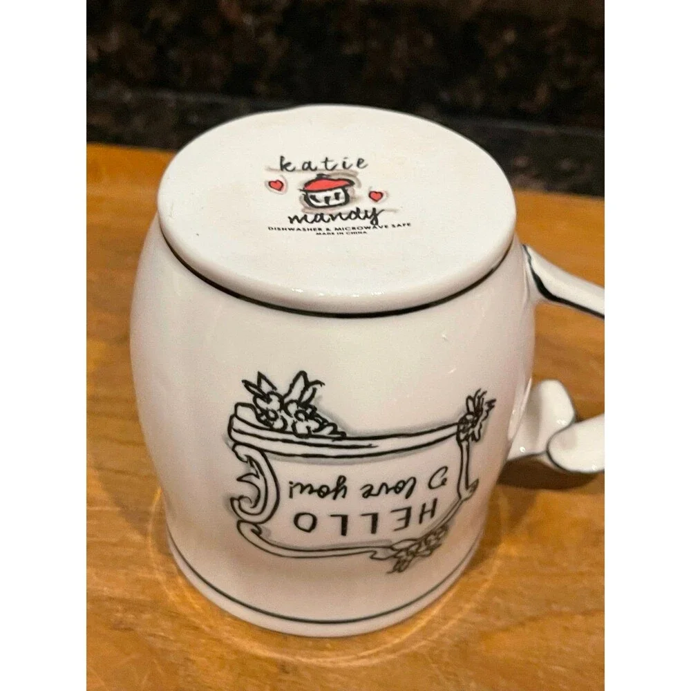Home Essentials Katie Mandy “hello I love you” Good cup